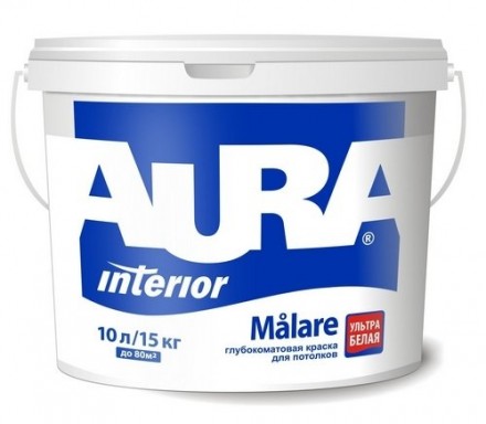 Aura Мalare інтер&amp;#39;єрна воднодисперсійна фарба 20л
